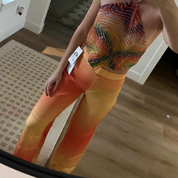 NWT The Wolf Gang Makena Pants - Picture 2 of 6